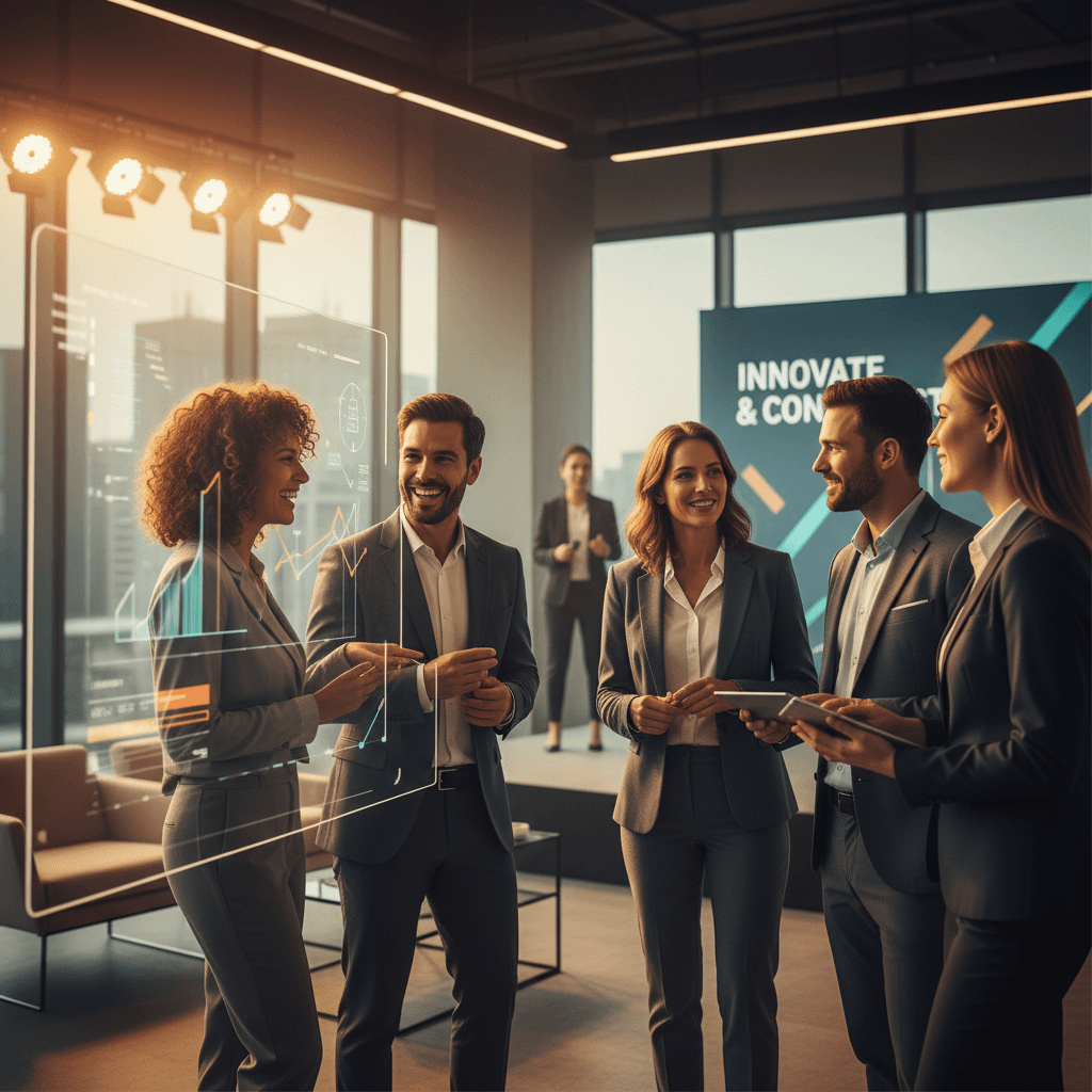 Corporate event coverage