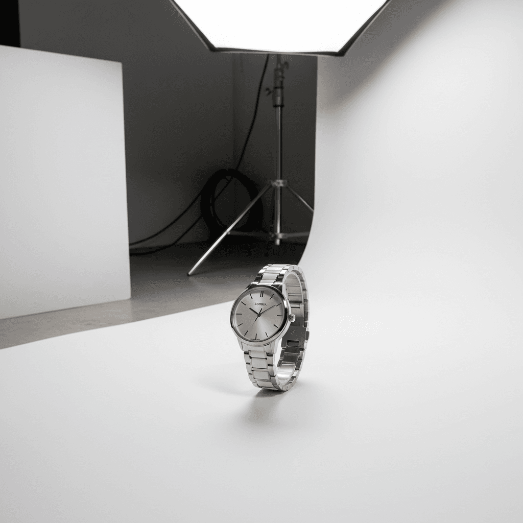 Product photography with minimalist styling